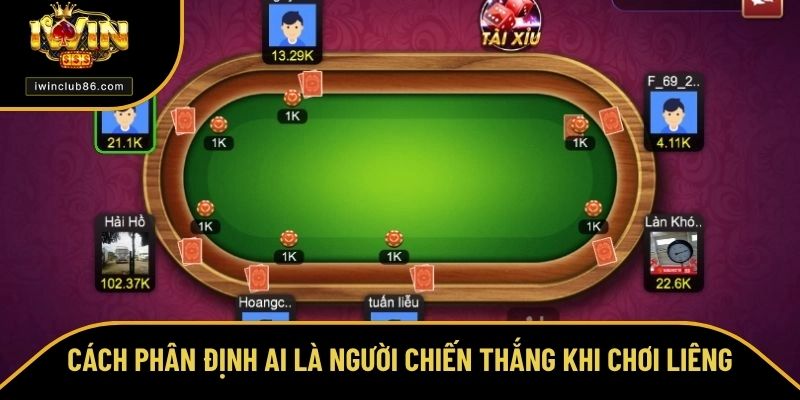 Khám Phá Cách Chơi Liêng – Mẹo Đánh Bài Hiệu Quả Từ Cao Thủ Cách phân định ai là người chiến thắng khi chơi Liêng