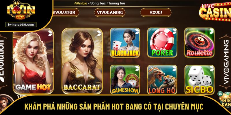Casino Live Những đối tác uy tín mang đến sản phẩm casino ấn tượng
