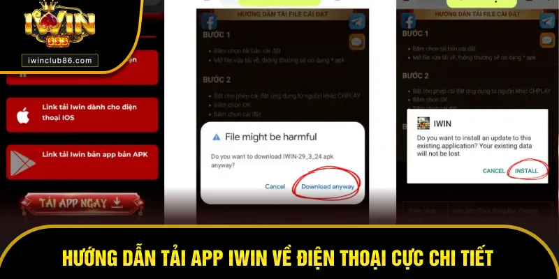 Tải App Iwin Hướng dẫn tải app iwin về điện thoại dễ thao tác