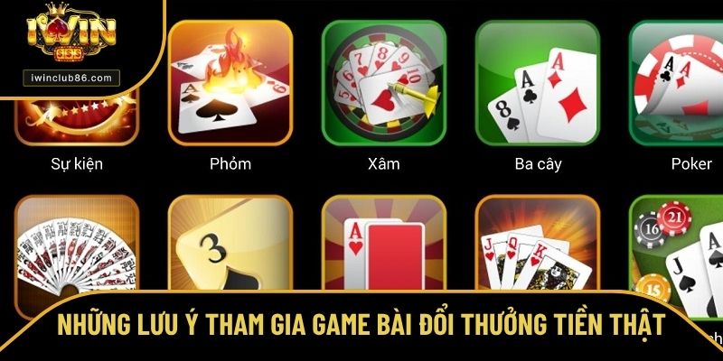 Game Bài Đổi Thưởng Tham gia đặt cược game bài cùng các lưu ý cần nắm