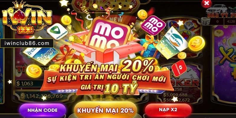 Khuyến mãi Tặng gift code hậu hĩnh số lượng nhiều cho hội viên